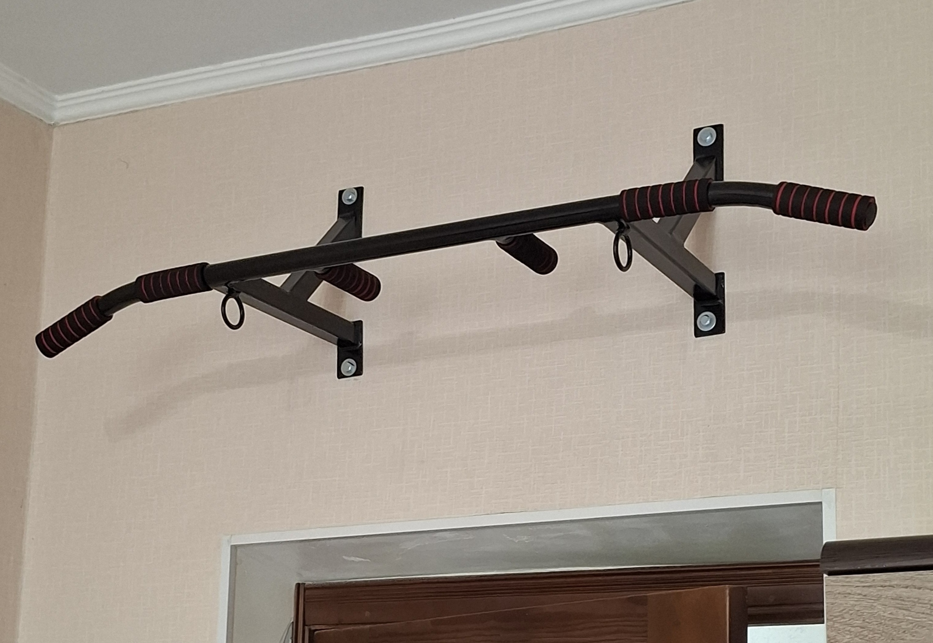 Турник наддверный «Спорт» с широким и узким хватом